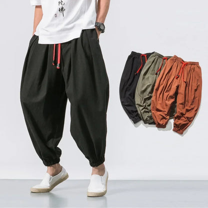 Baggy, cotton, jogger pants